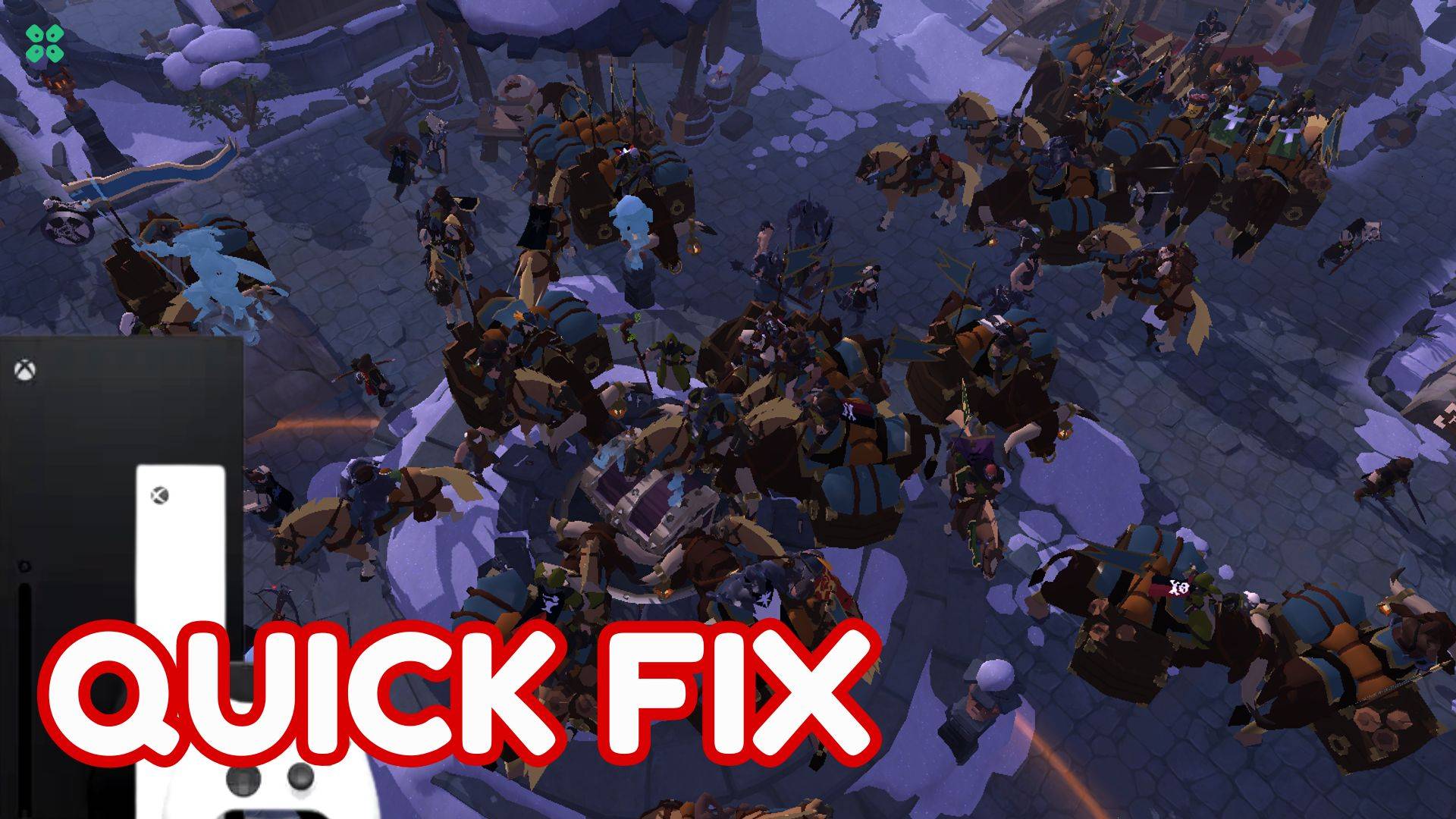 Artwork of AlbionOnline and its fix of lagging by TCG