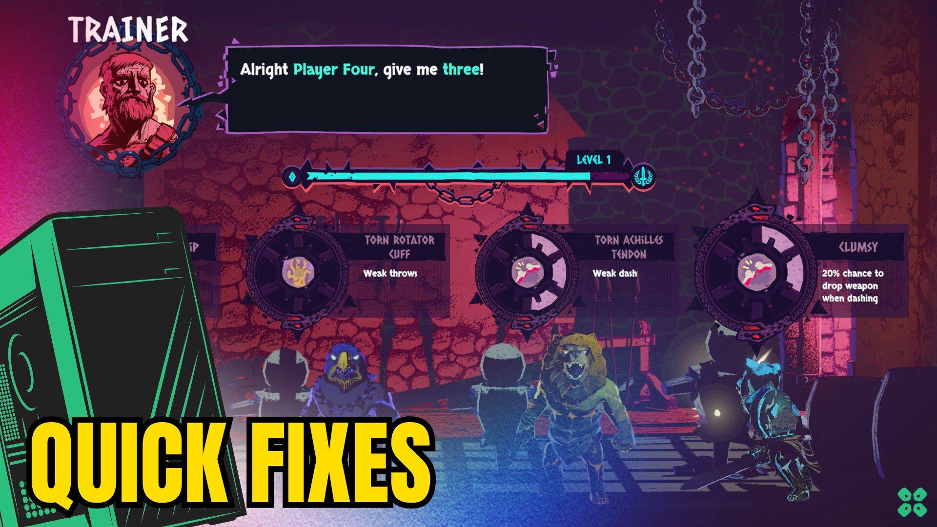 Artwork of ChainedBeasts and its fix of crashing by TCG