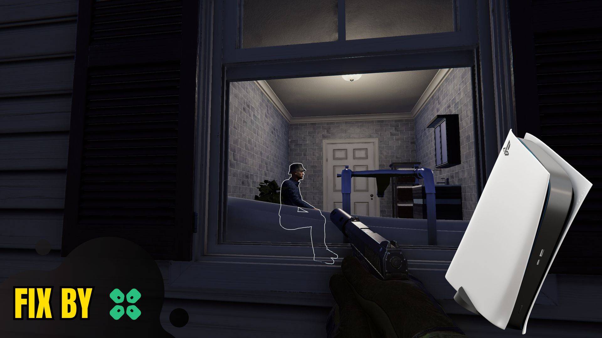 Artwork of CrimeSimulator and its fix of crashing by TCG