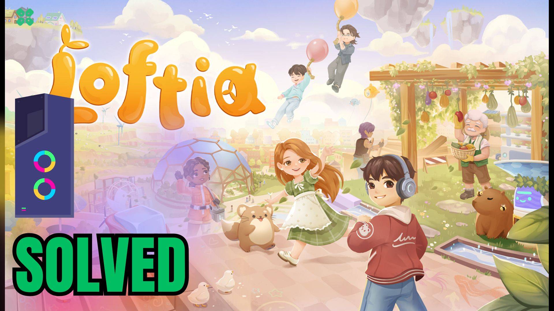 Artwork of Loftia and its fix of lagging by TCG