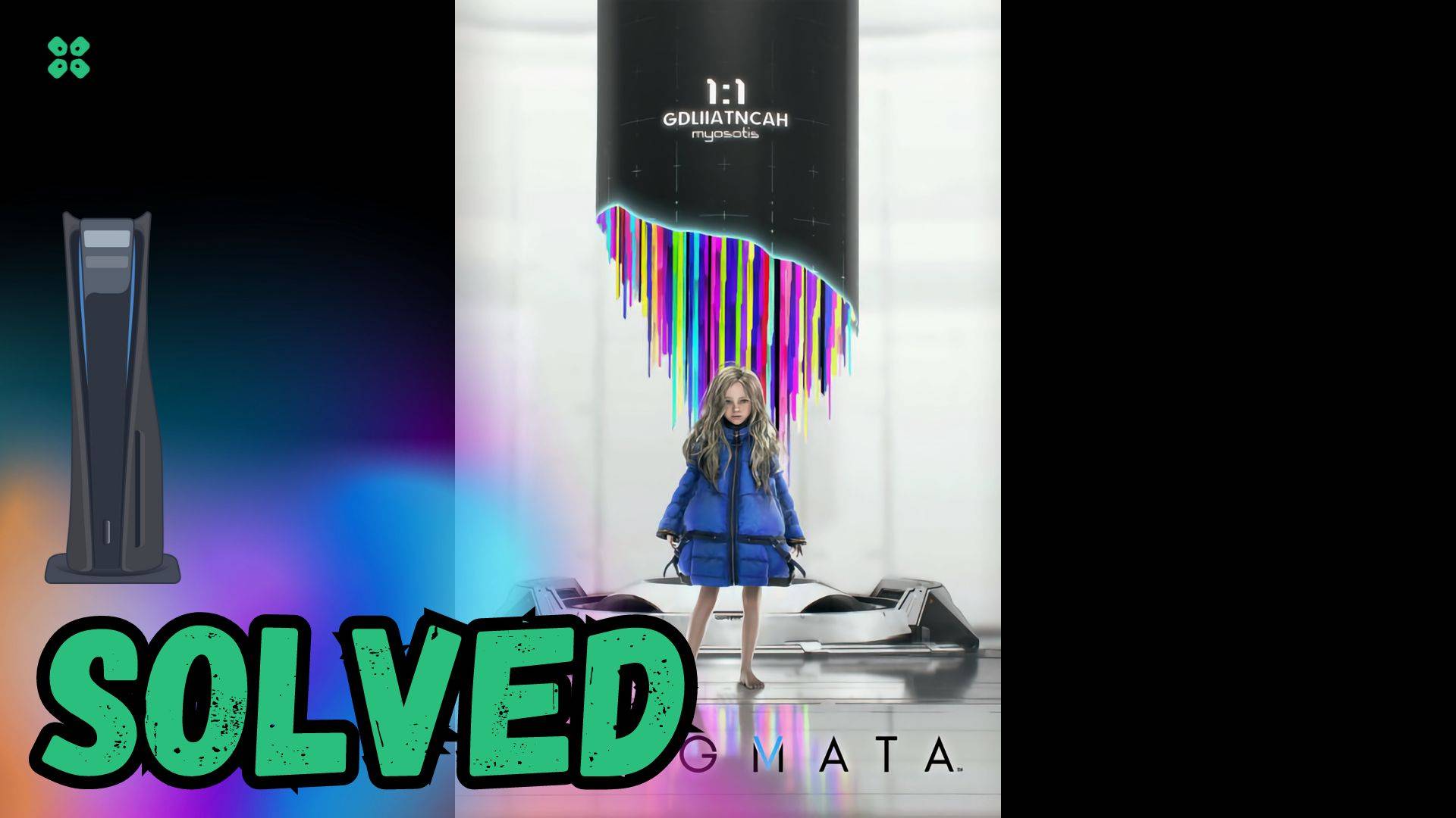 Artwork of Pragmata and its fix of crashing by TCG