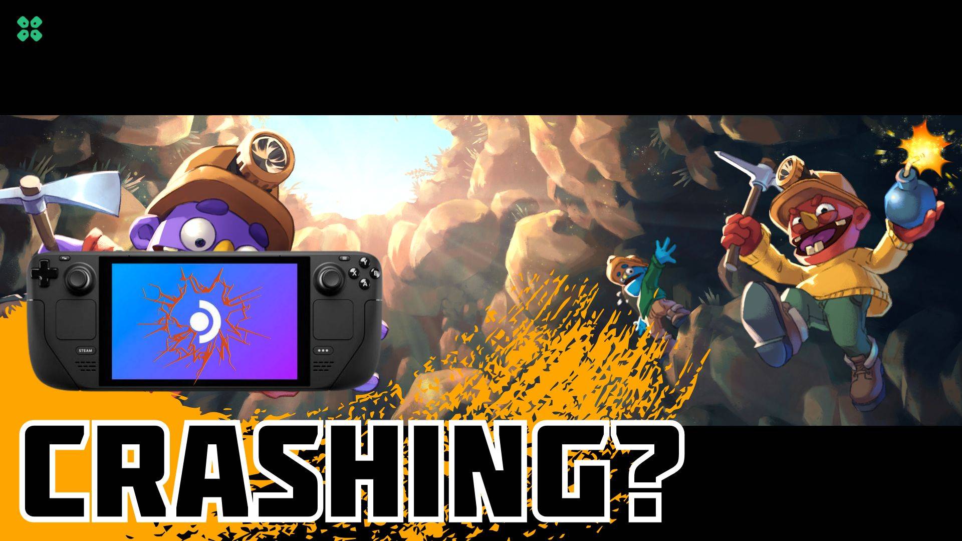 Artwork of Pratfall and its fix of crashing by TCG