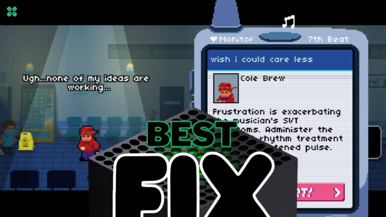 Artwork of RhythmDoctor and its fix of crashing by TCG