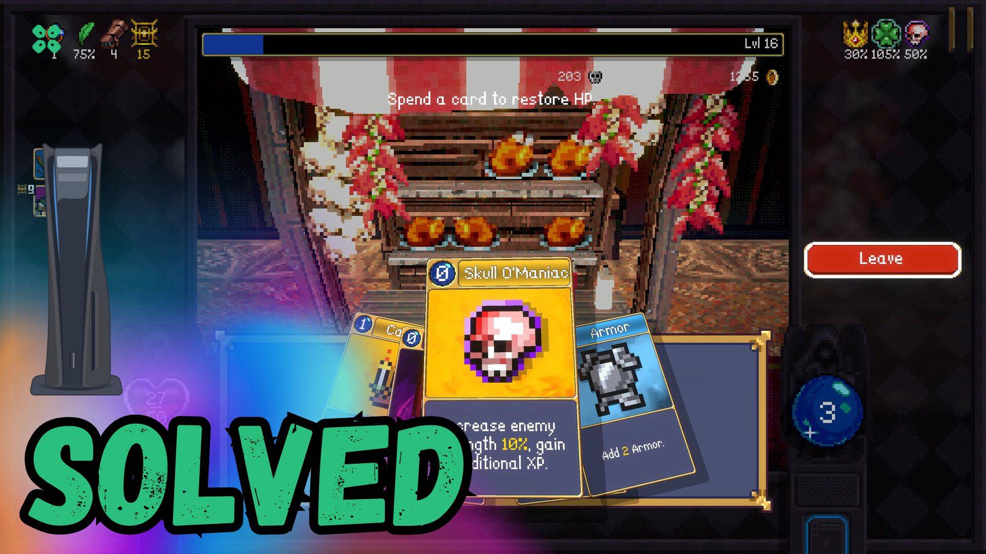 Artwork of VampireCrawlersTheTurboWildcardfromVampireSurvivors and its fix of crashing by TCG