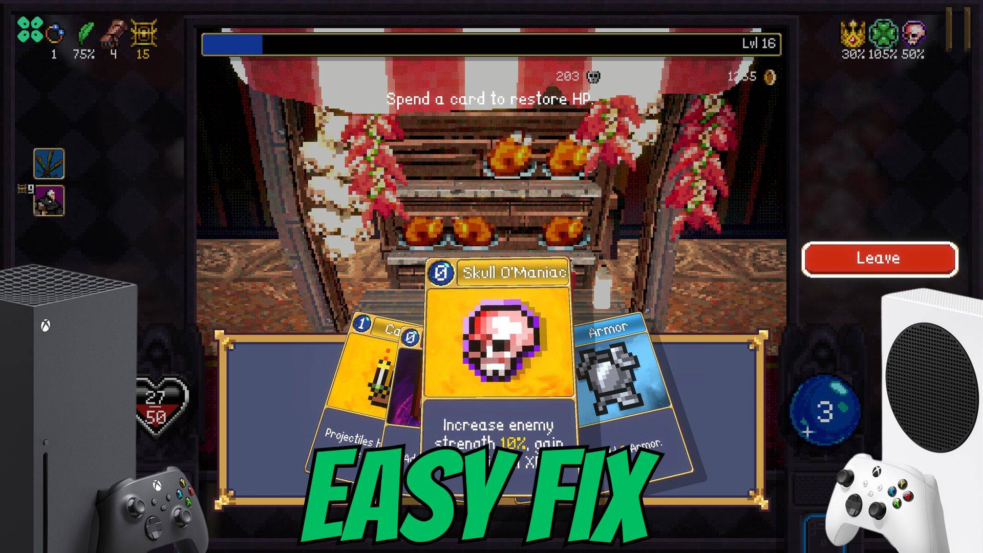 Artwork of VampireCrawlersTheTurboWildcardfromVampireSurvivors and its fix of crashing by TCG