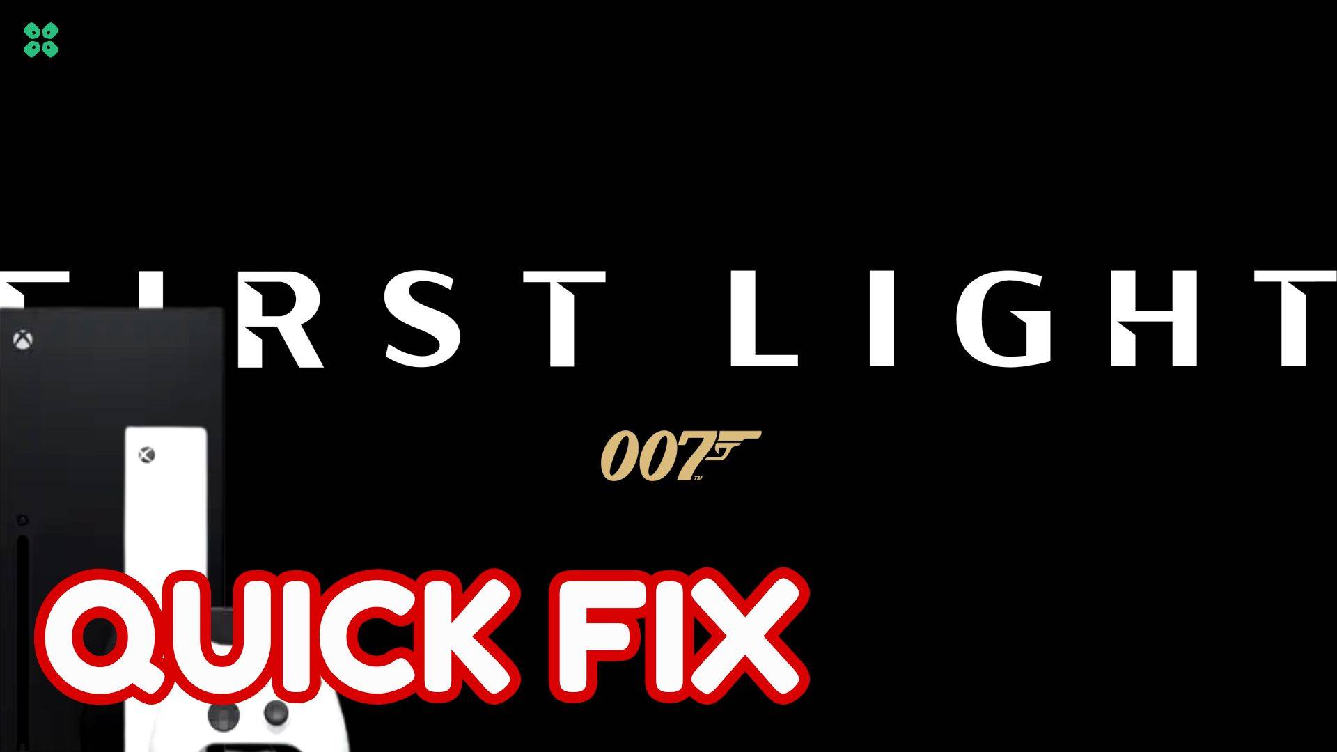 Artwork of 007FirstLight and its fix of crashing by TCG