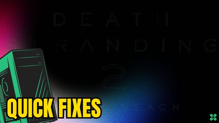 Artwork of DeathStranding2OntheBeach and its fix of crashing by TCG