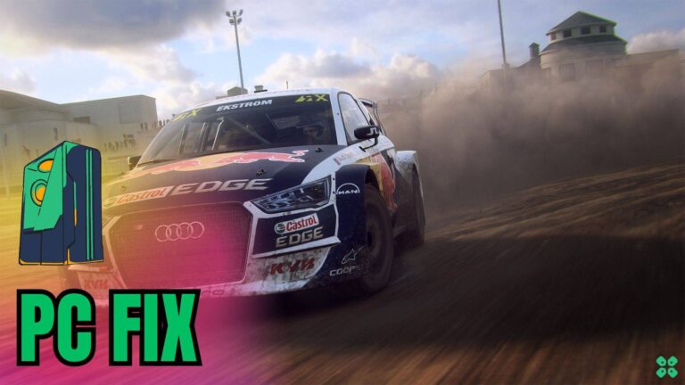 Artwork of DirtRally20 and its fix of lagging by TCG
