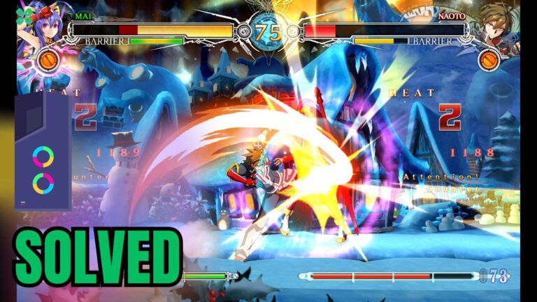 Artwork of BlazBlueCentralFiction and its fix of lagging by TCG