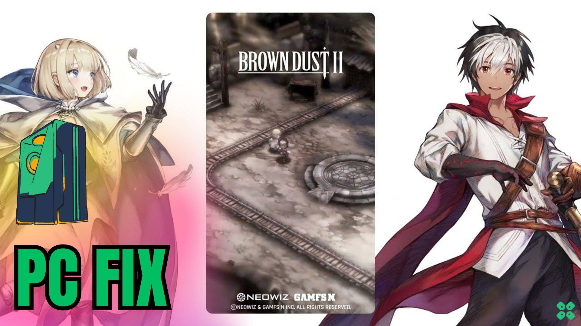 Artwork of BrownDustII and its fix of crashing by TCG