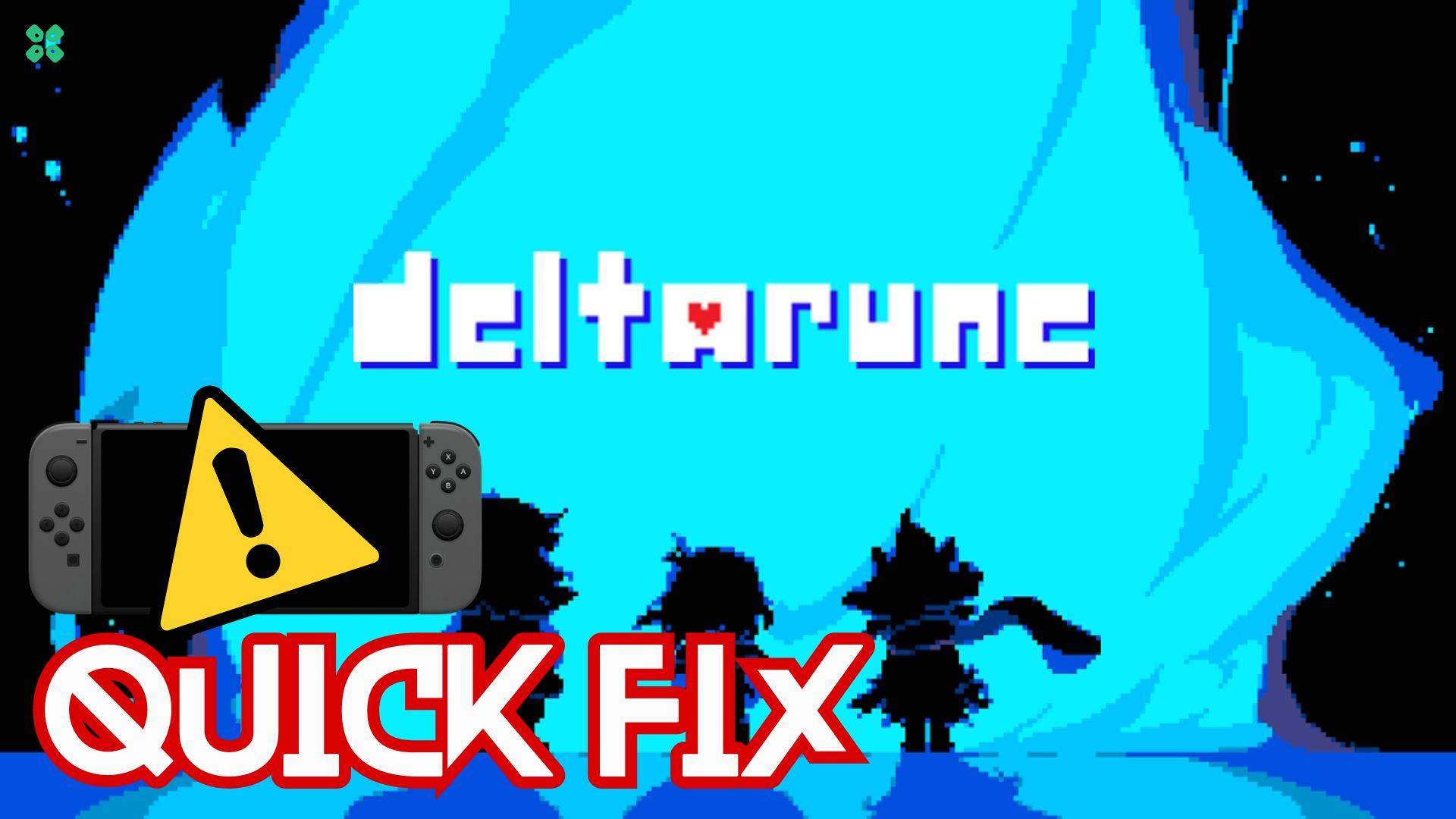 Artwork of Deltarune and its fix of crashing by TCG