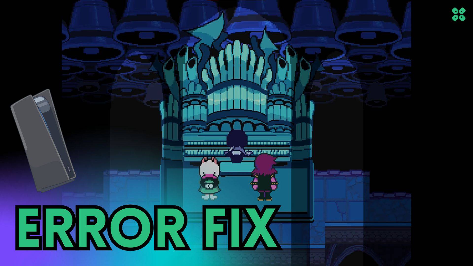Artwork of Deltarune and its fix of crashing by TCG