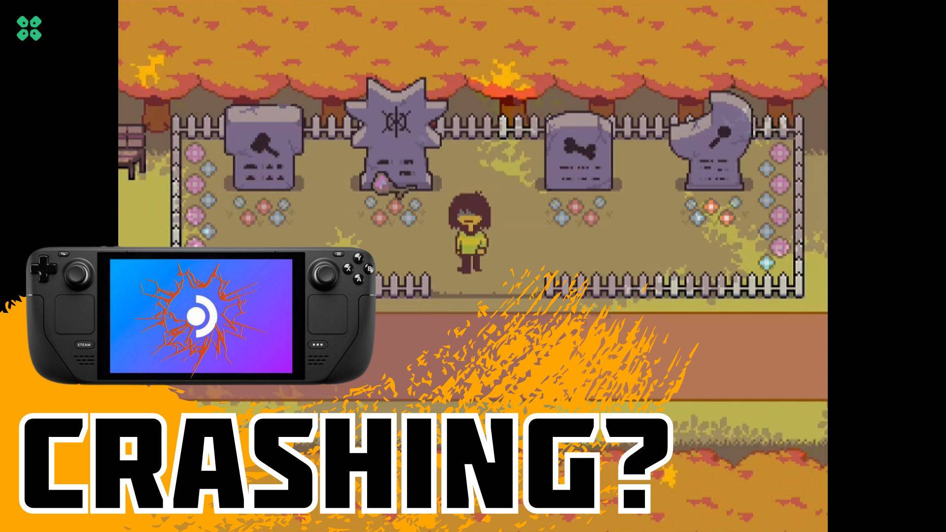 Artwork of Deltarune and its fix of crashing by TCG