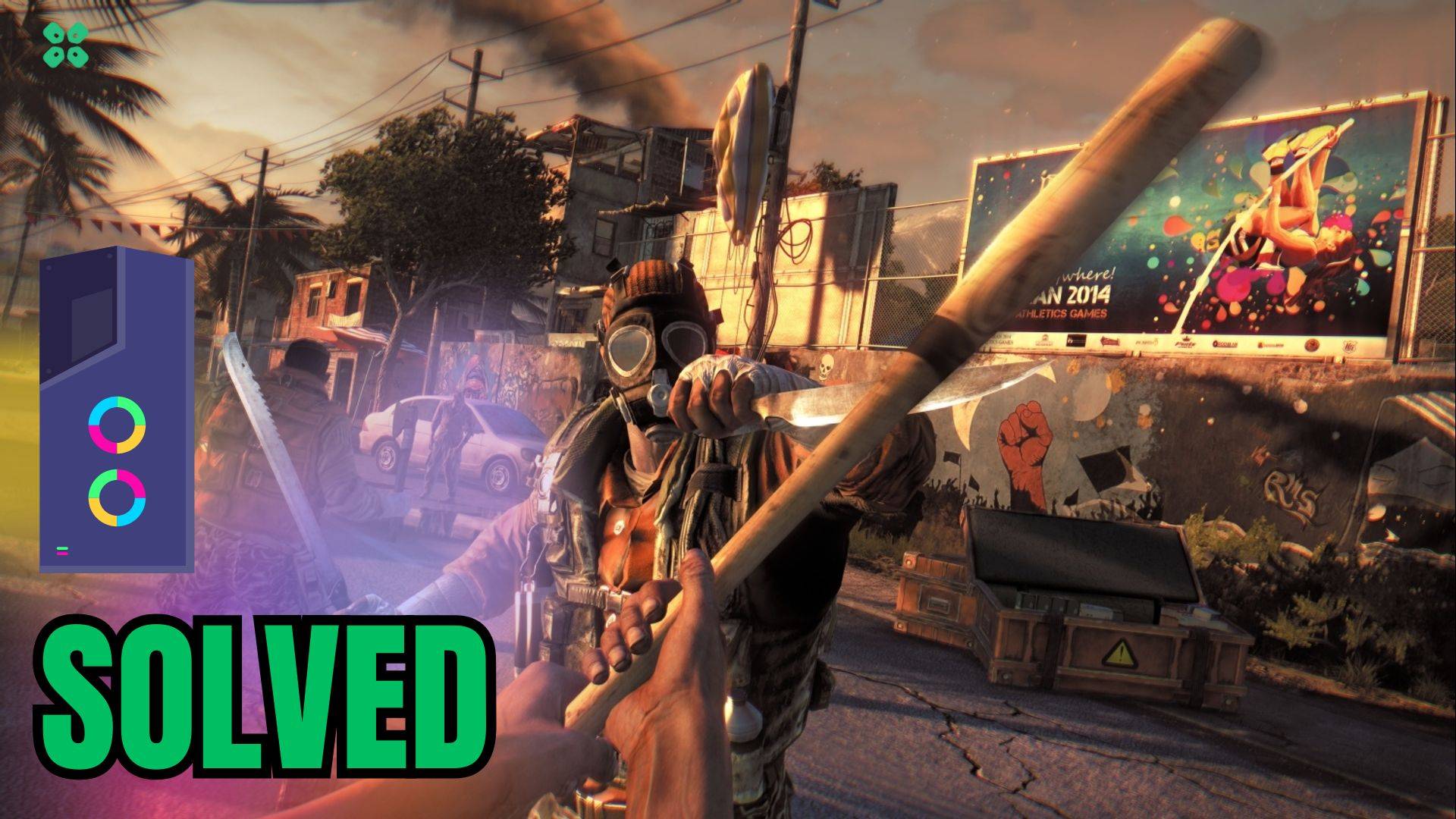 Artwork of DyingLight and its fix of lagging by TCG