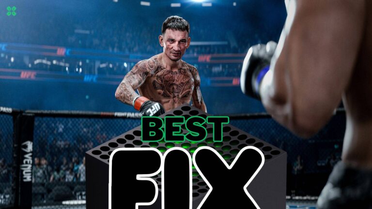 Artwork of EASportsUFC6 and its fix of lagging by TCG