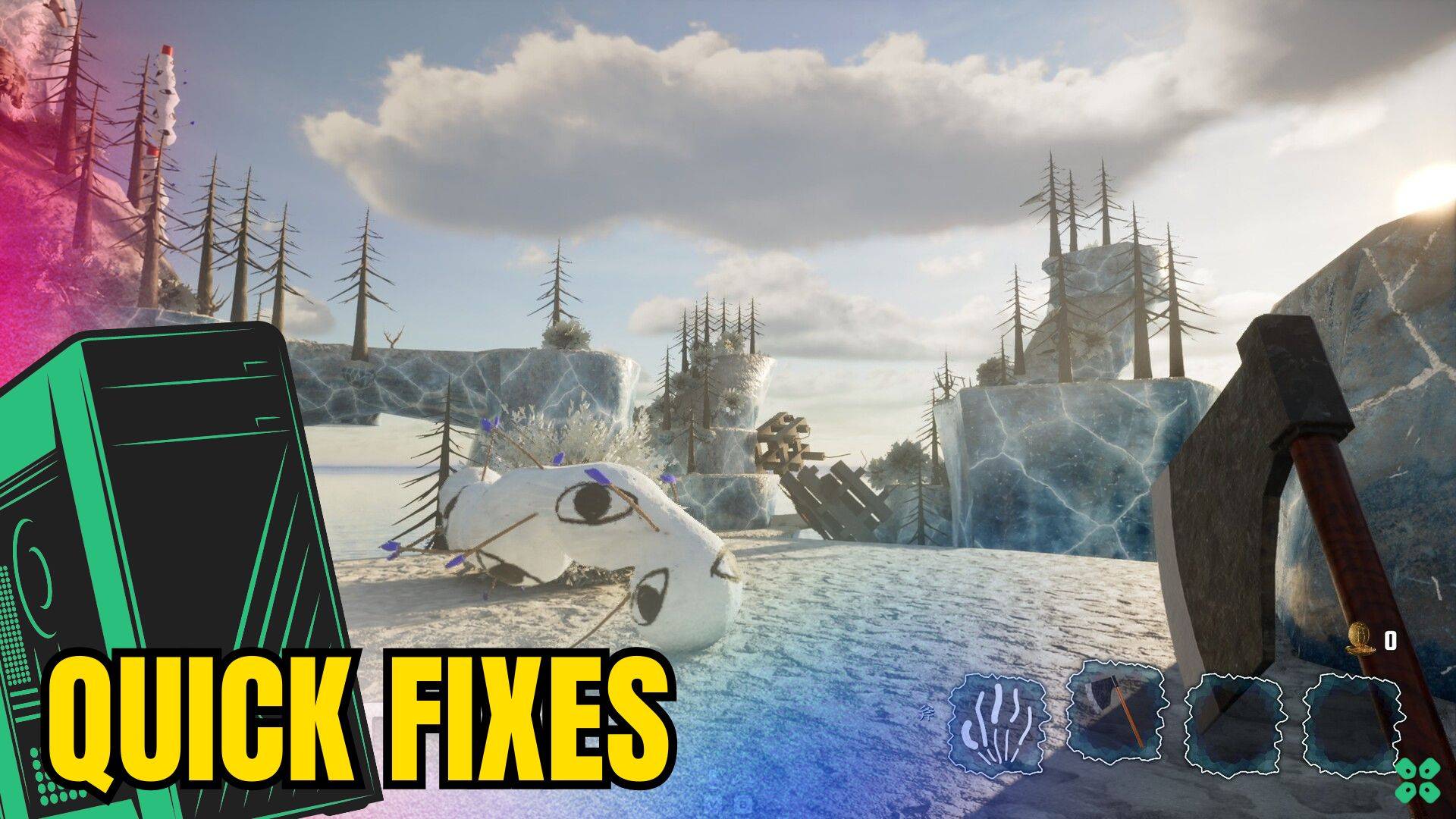 Artwork of LinkPenguins and its fix of lagging by TCG