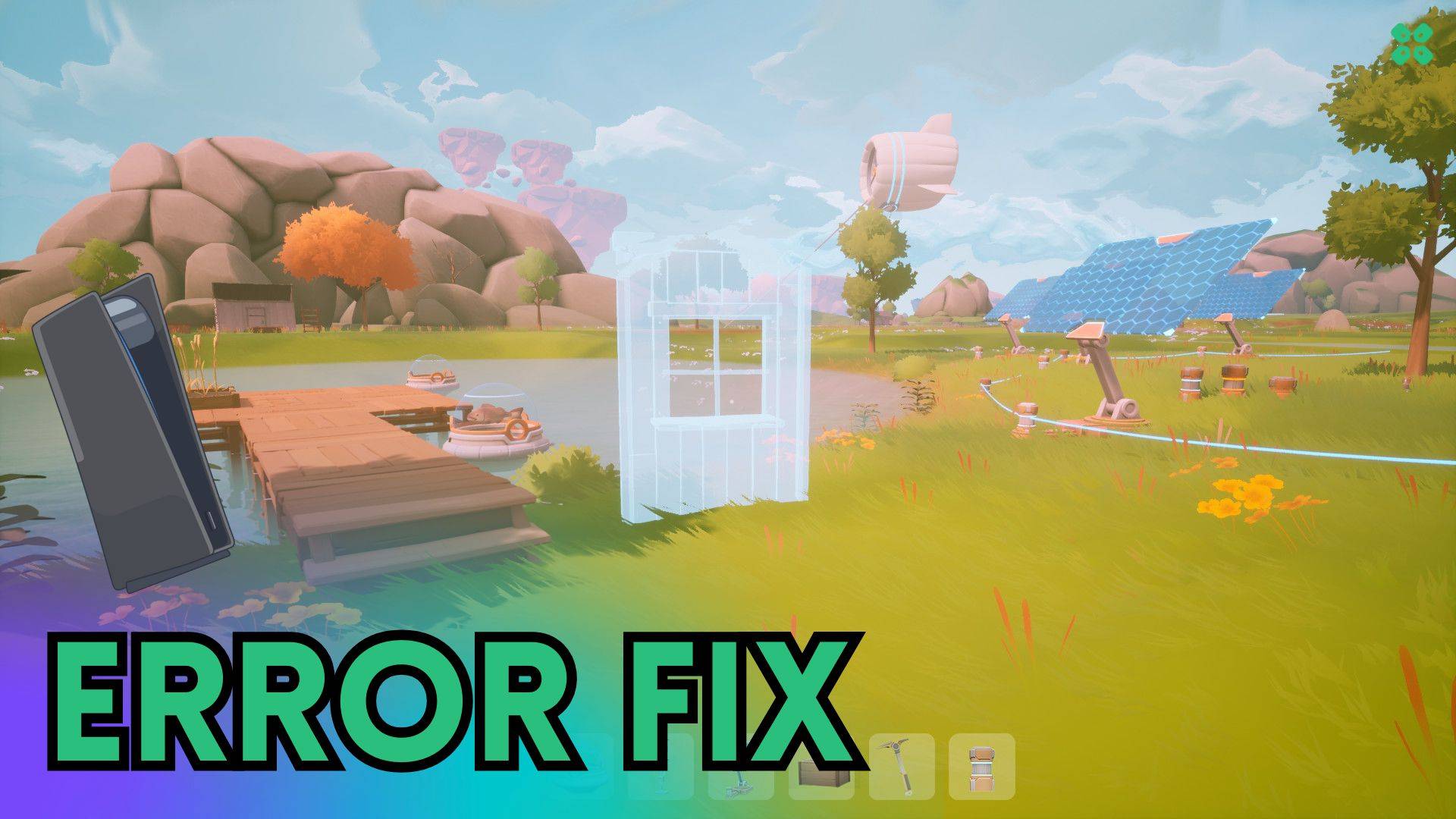 Artwork of Solarpunk and its fix of crashing by TCG