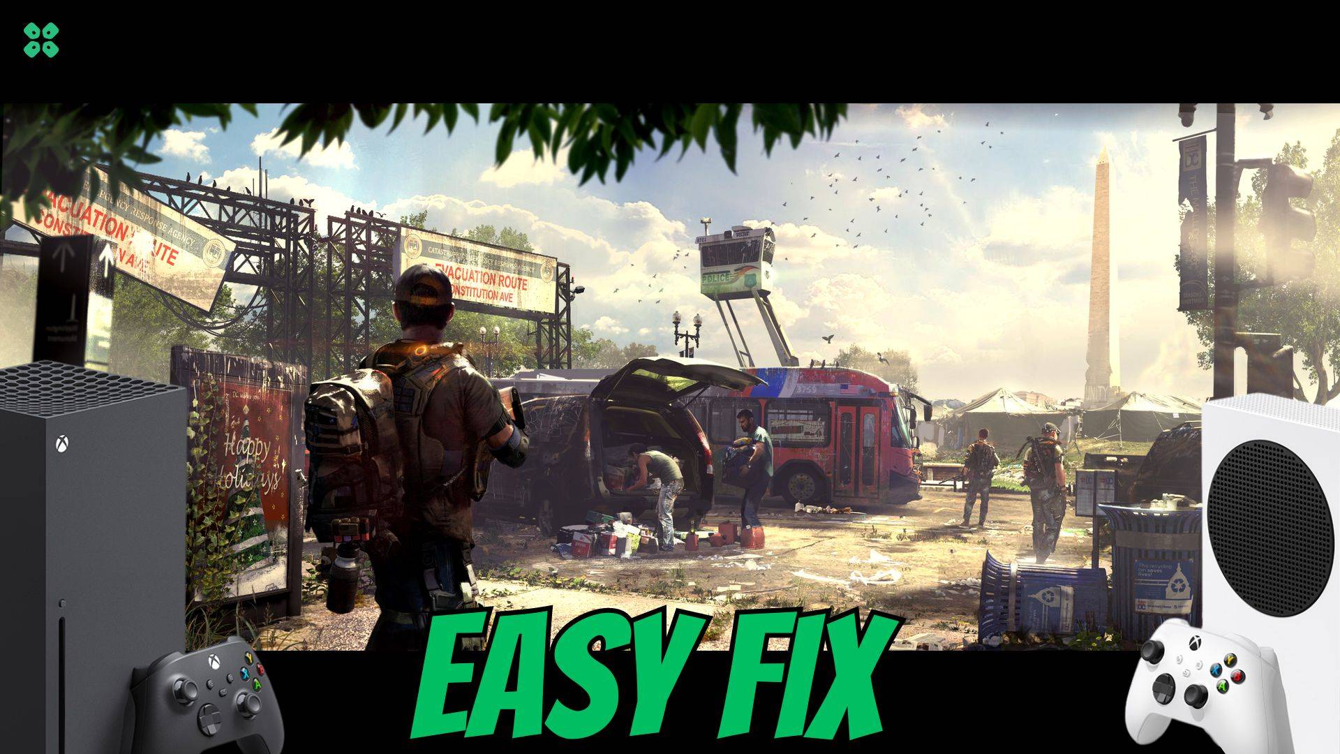 Artwork of TomClancysTheDivision2 and its fix of lagging by TCG