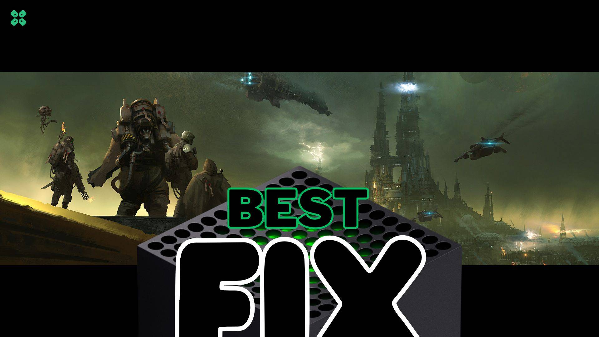 Artwork of Warhammer40000Darktide and its fix of crashing by TCG