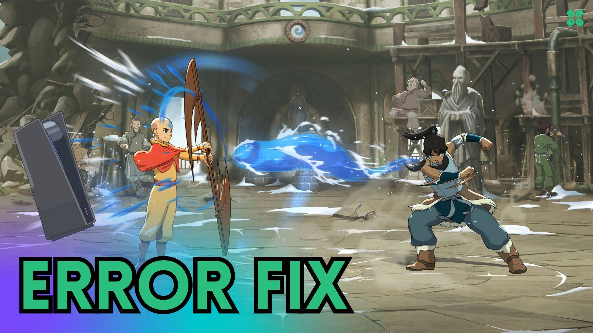 Artwork of AvatarLegendsTheFightingGame and its fix of crashing by TCG