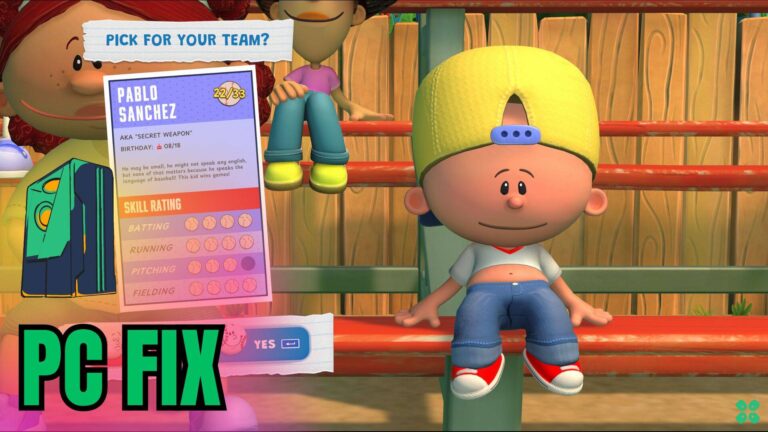 Artwork of BackyardBaseball and its fix of crashing by TCG