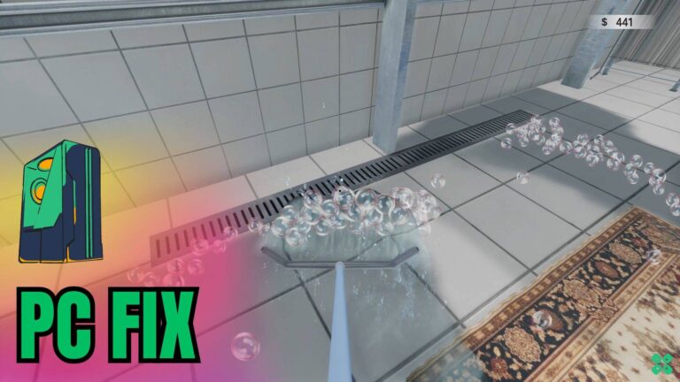 Artwork of CarpetCleaningSimulator and its fix of crashing by TCG