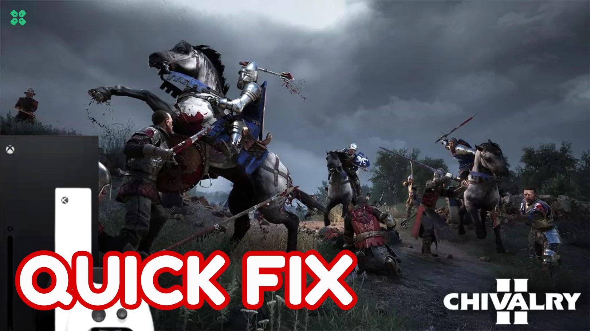 Artwork of Chivalry2 and its fix of crashing by TCG