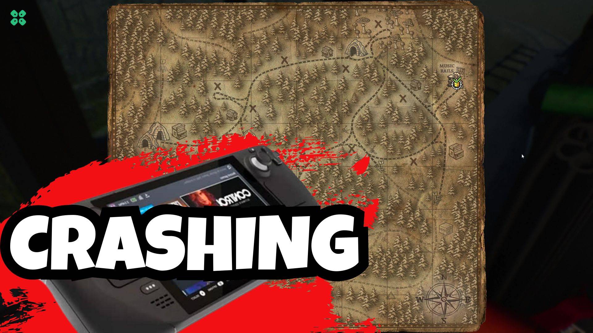 Artwork of ForestEscapeLastTrain and its fix of crashing by TCG
