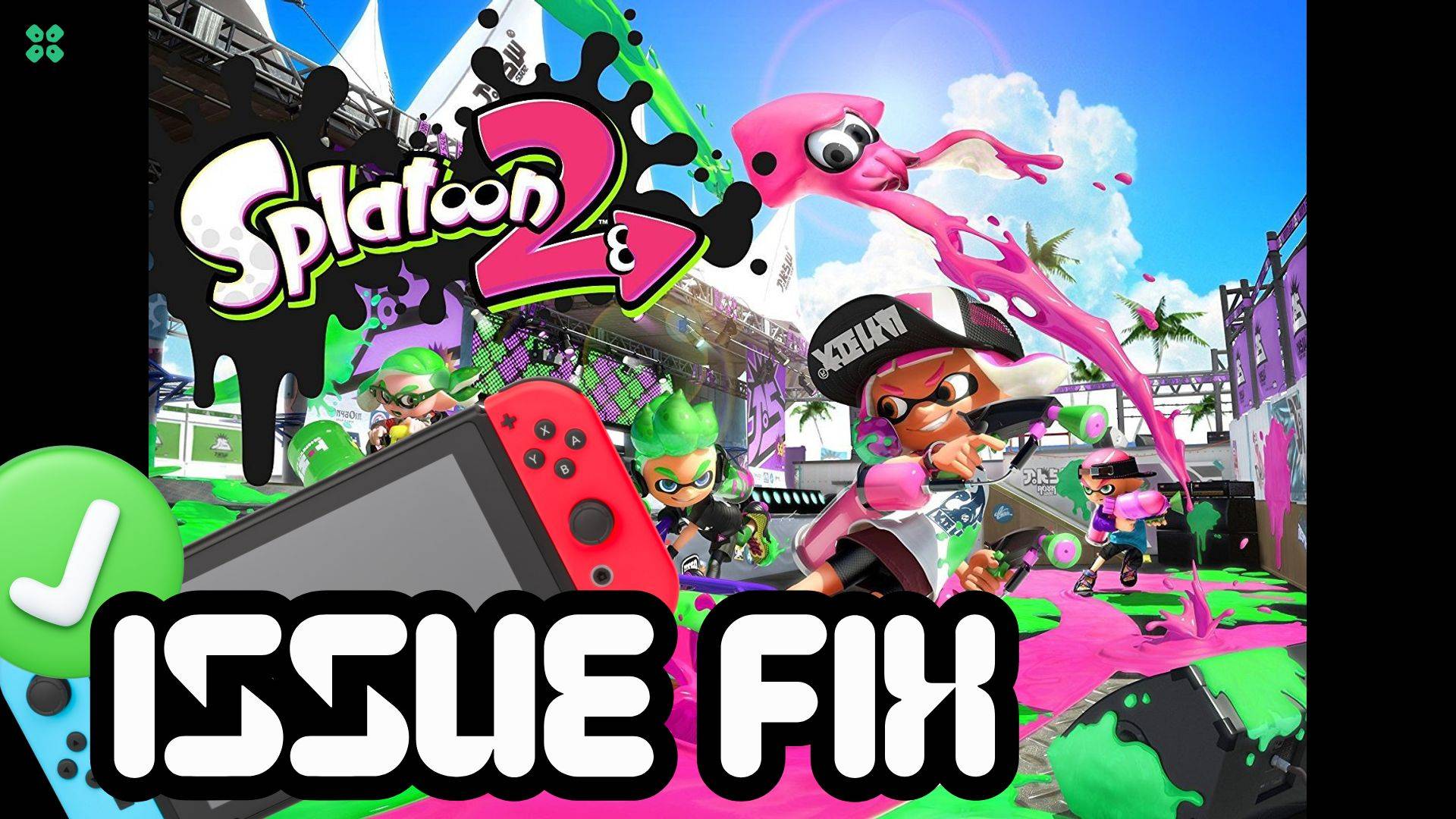 Artwork of Splatoon2 and its fix of lagging by TCG