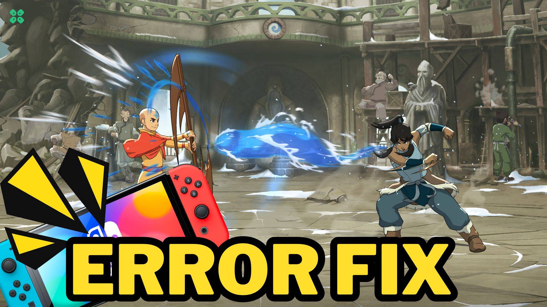 Artwork of AvatarLegendsTheFightingGame and its fix of lagging by TCG