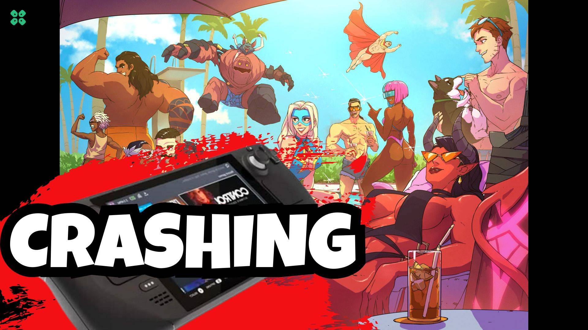 Artwork of Dispatch and its fix of crashing by TCG