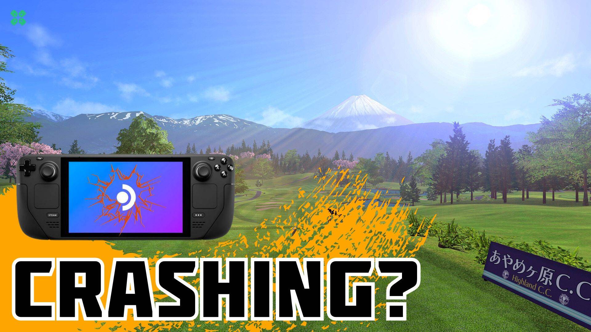 Artwork of EverybodysGolfHotShots and its fix of crashing by TCG