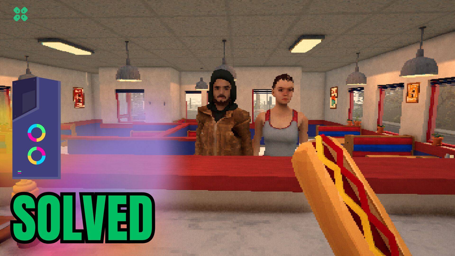 Artwork of MeatGrinder and its fix of crashing by TCG