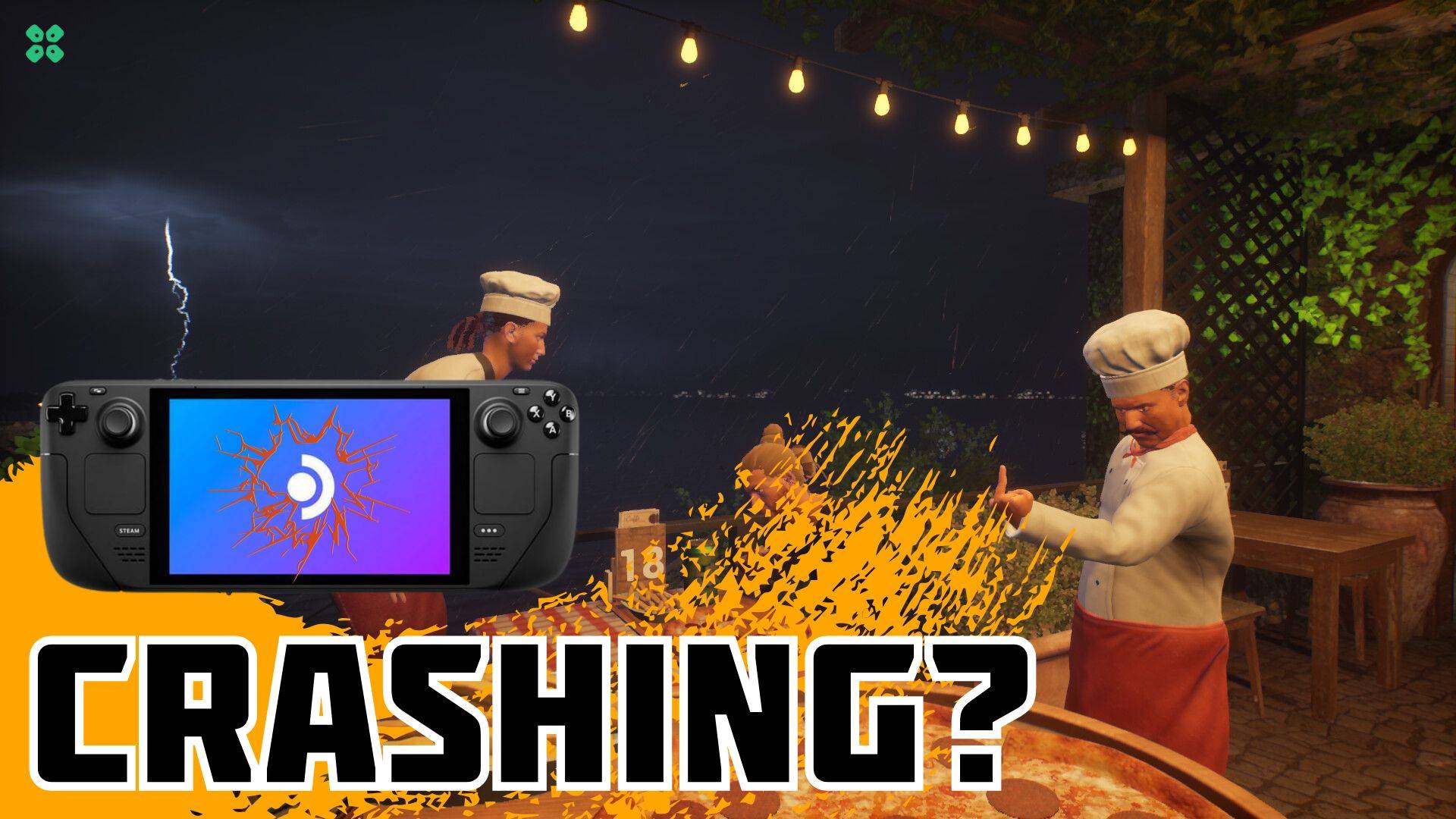 Artwork of PizzaHouseSimulator and its fix of crashing by TCG