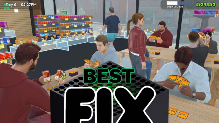 Artwork of TCGCardShopSimulator and its fix of crashing by TCG
