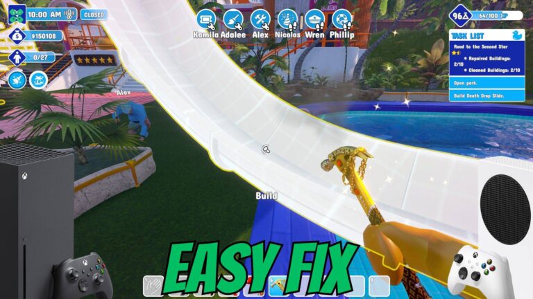Artwork of WaterparkSimulator and its fix of lagging by TCG
