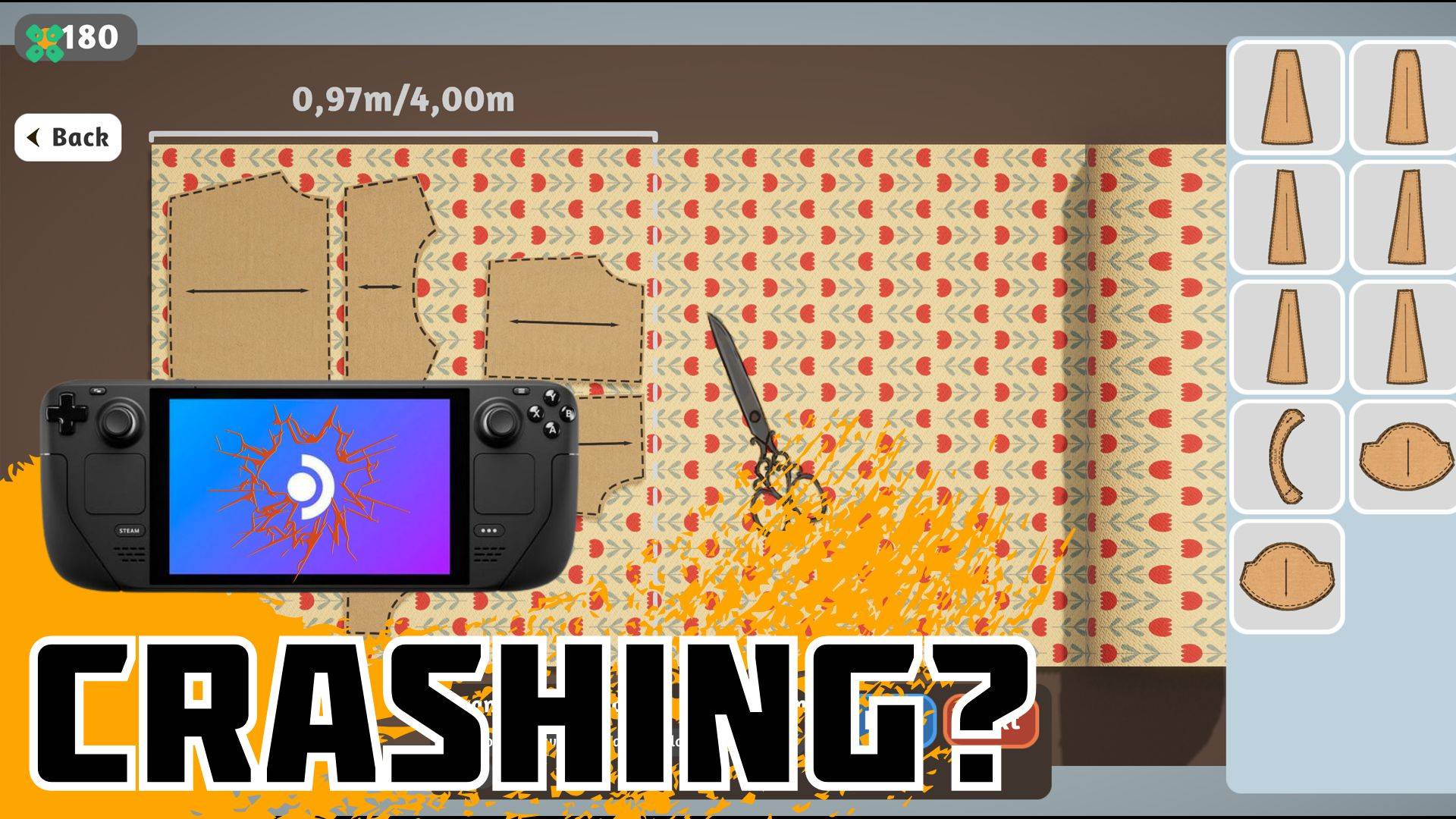 Artwork of Dressmaker and its fix of crashing by TCG