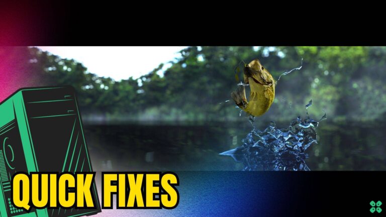 Artwork of FishingPlanet and its fix of lagging by TCG