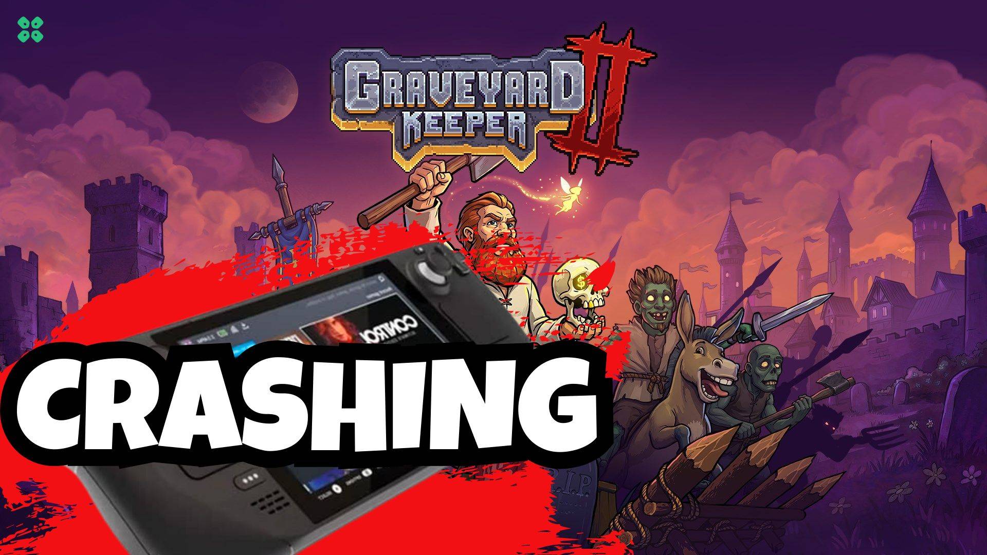 Artwork of GraveyardKeeperII and its fix of crashing by TCG