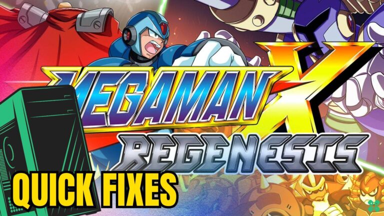 Artwork of MegaManXRegenesis and its fix of crashing by TCG