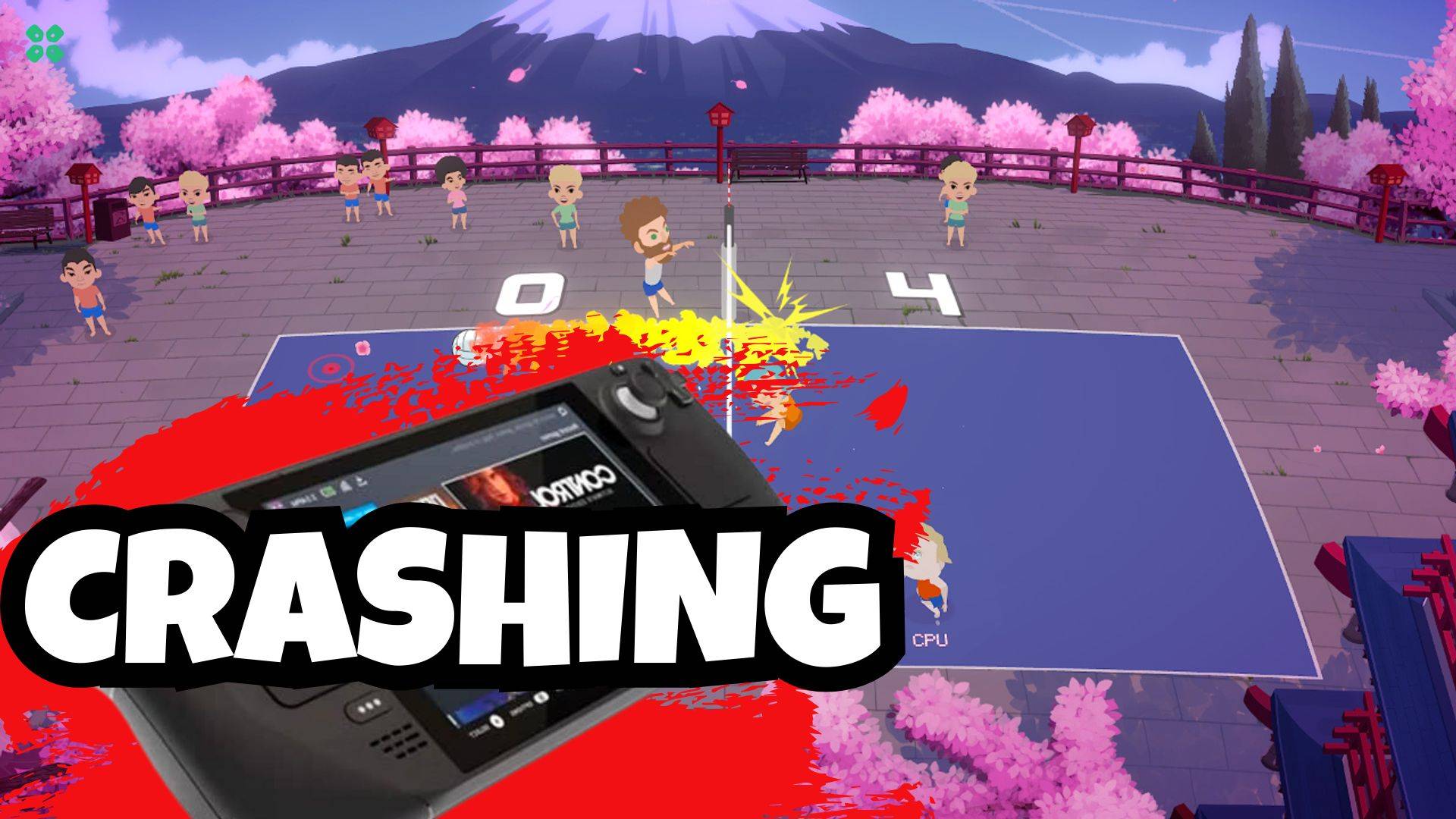 Artwork of SuperVolleyBlast and its fix of crashing by TCG