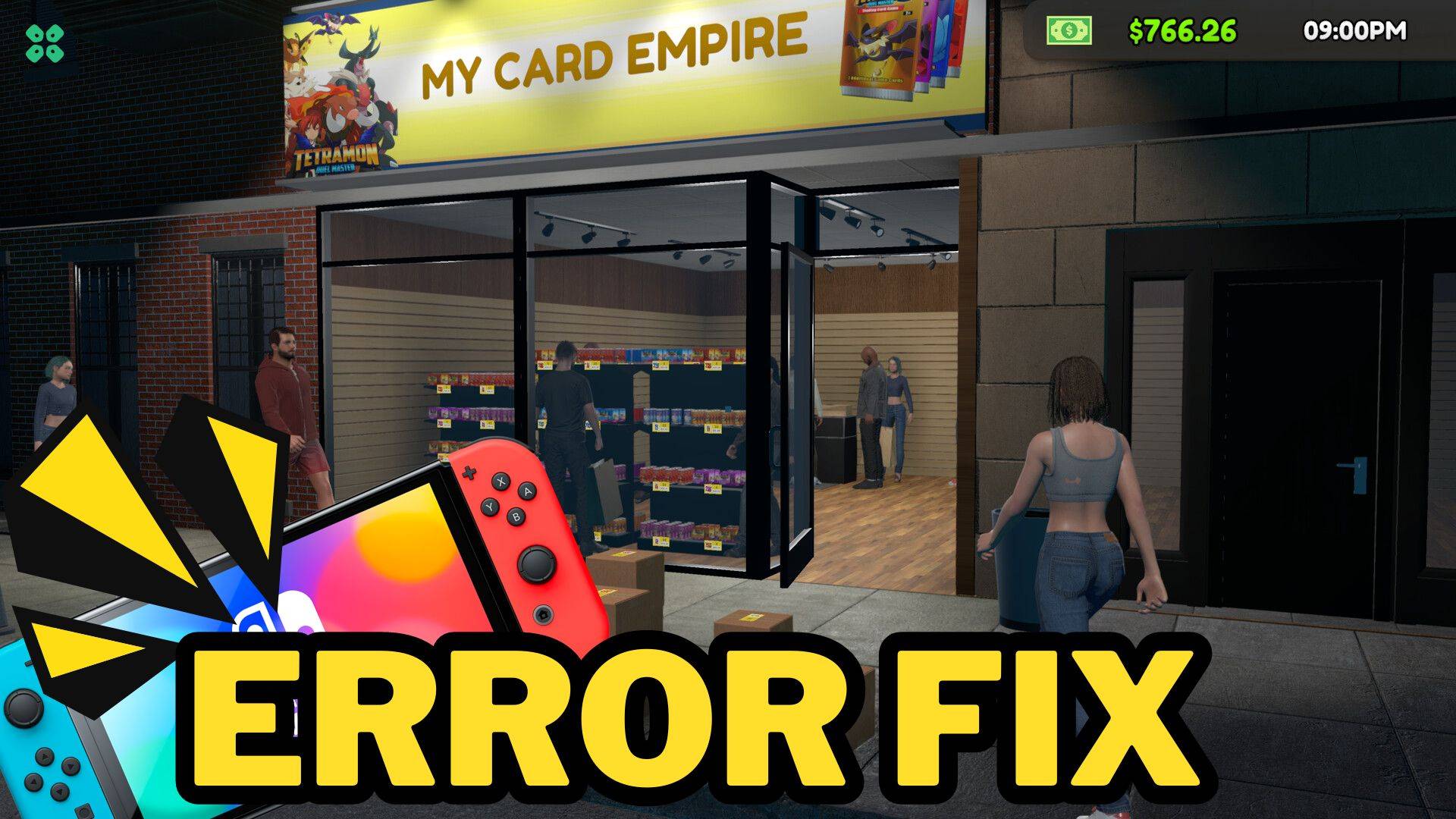 Artwork of TCGCardShopSimulator and its fix of crashing by TCG