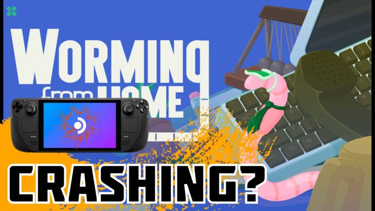 Artwork of WormingfromHome and its fix of crashing by TCG