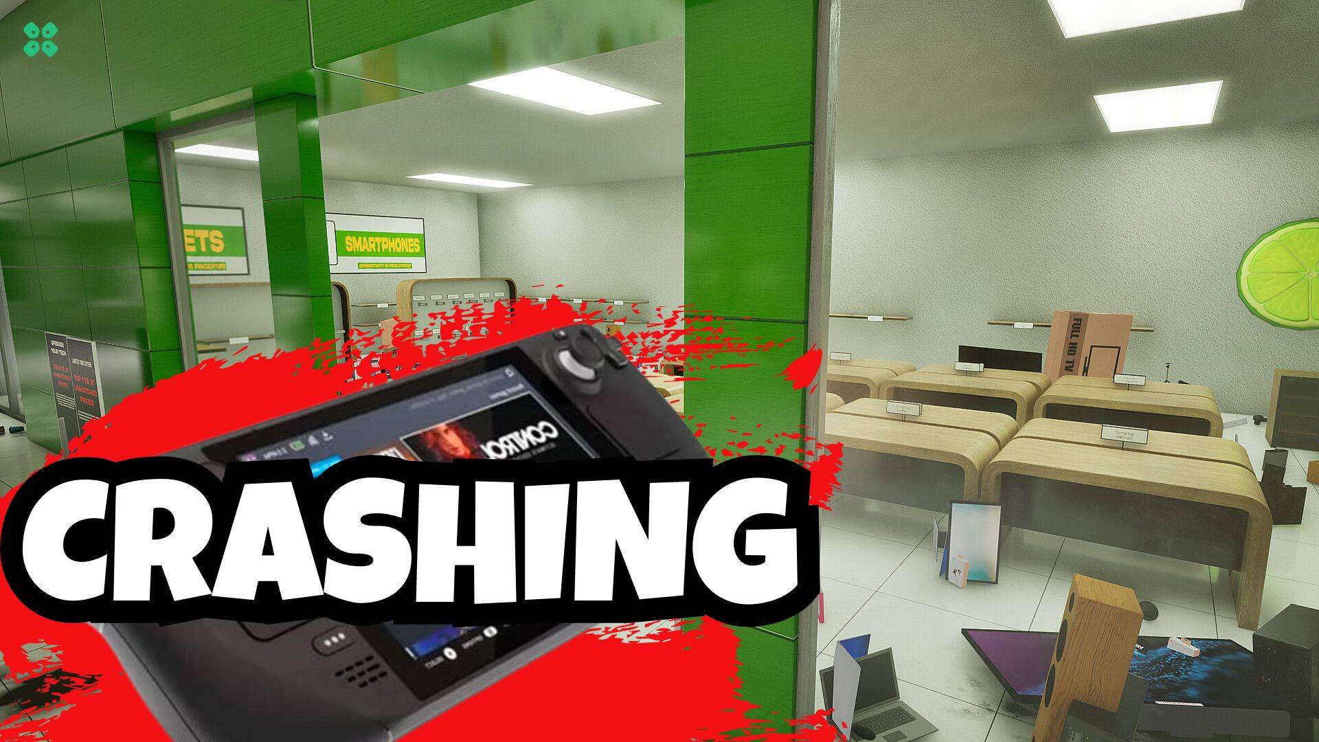 Artwork of BlackFridayJanitorCleantheWholeMall and its fix of crashing by TCG