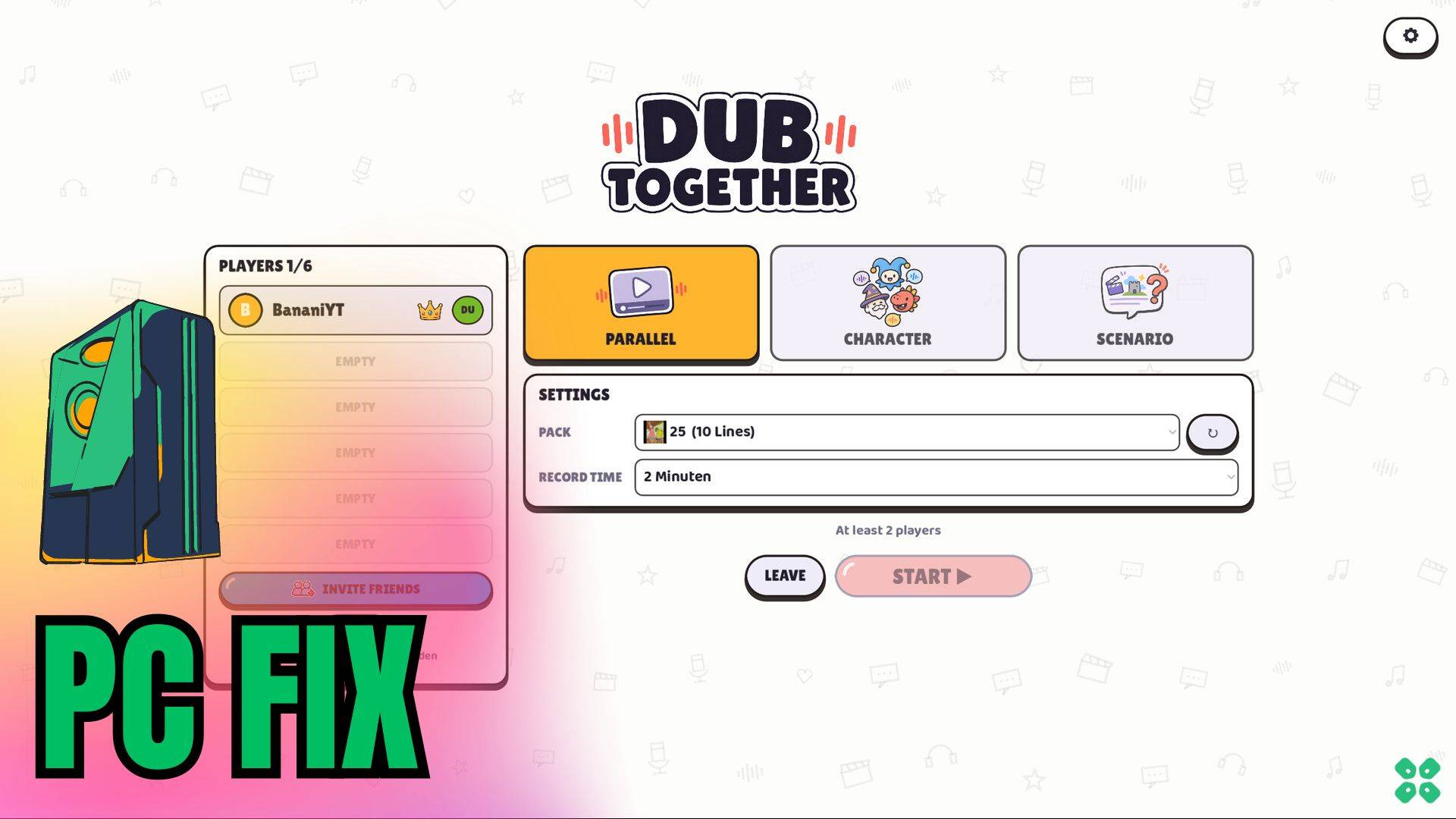 Artwork of DubTogether and its fix of lagging by TCG