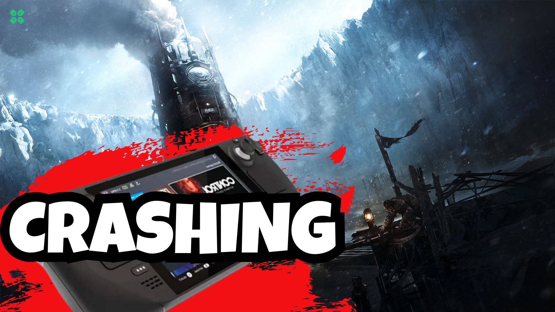 Artwork of Frostpunk and its fix of crashing by TCG