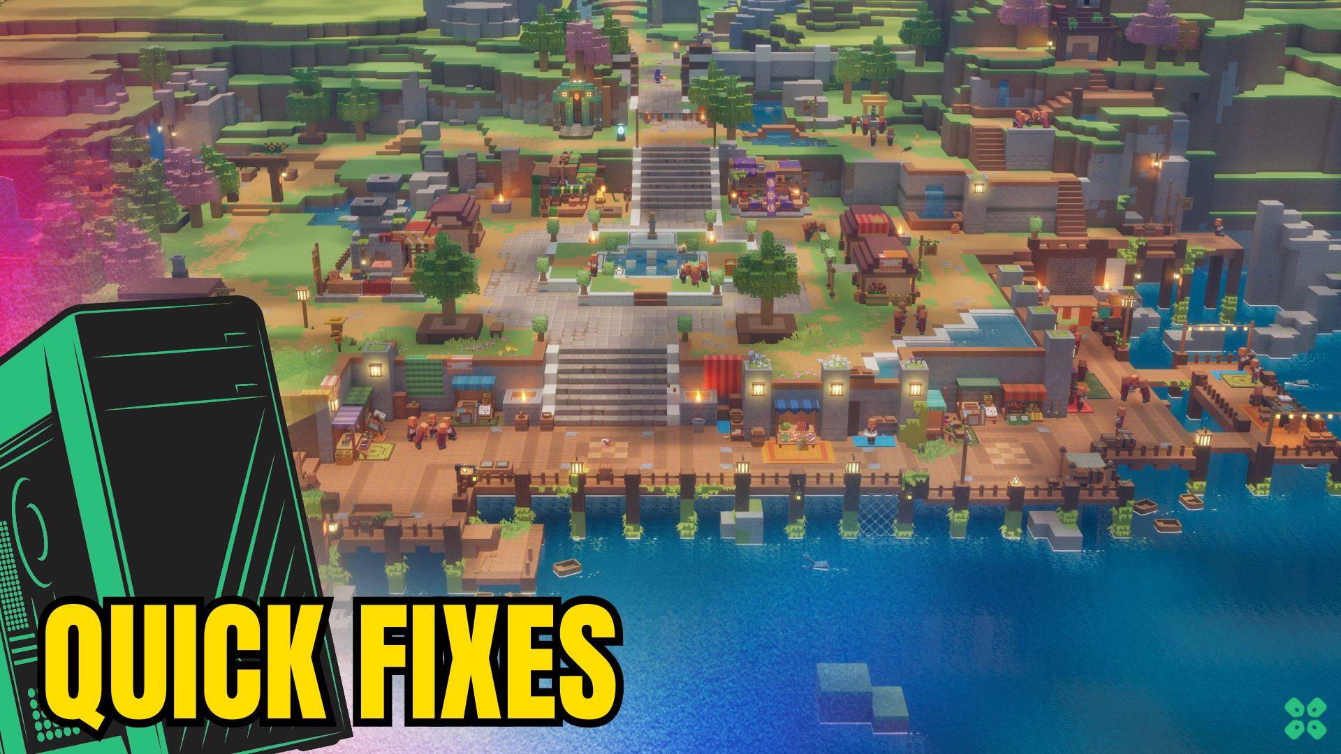Artwork of MinecraftDungeonsII and its fix of crashing by TCG