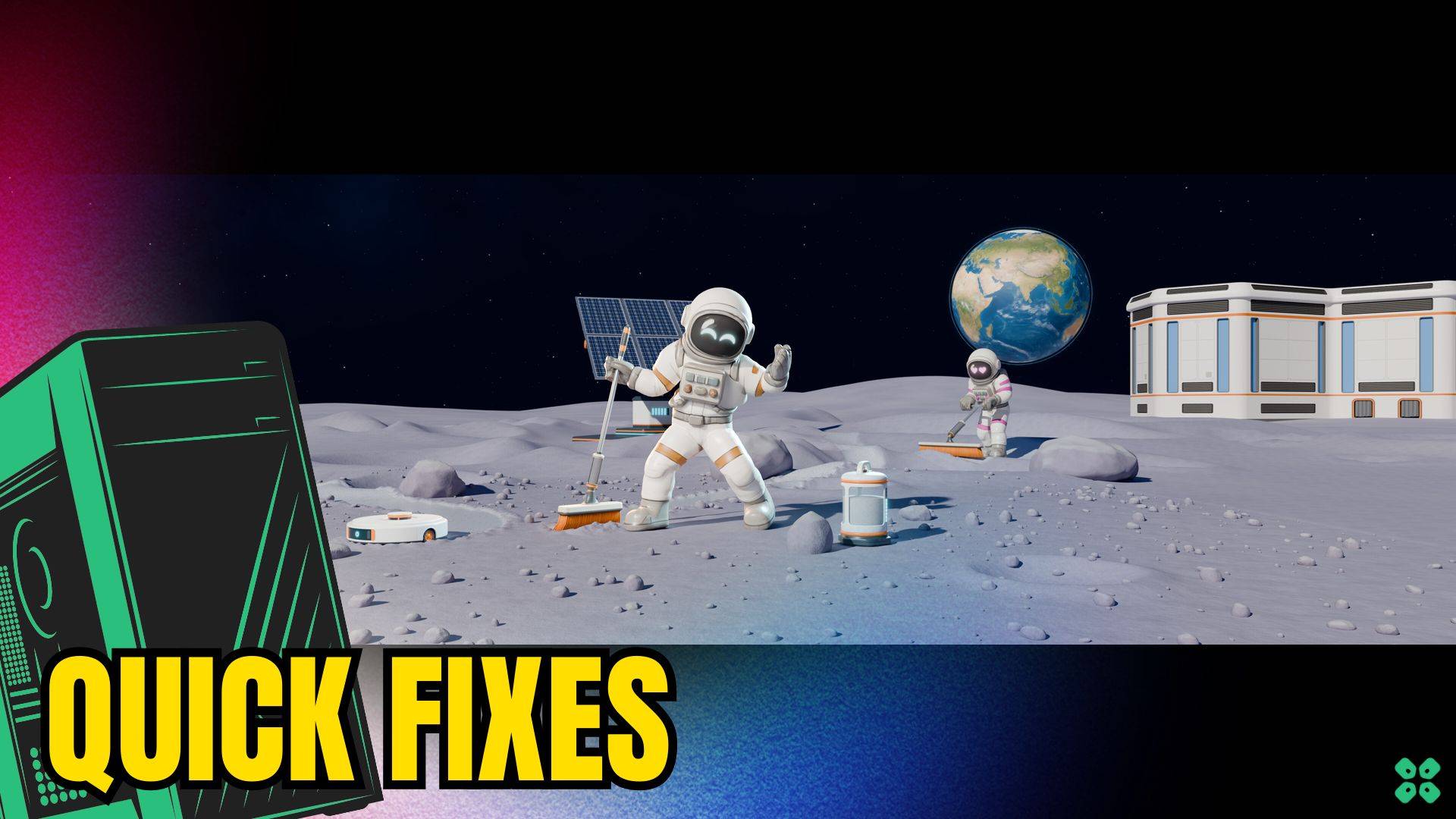 Artwork of MoonSweepers and its fix of lagging by TCG