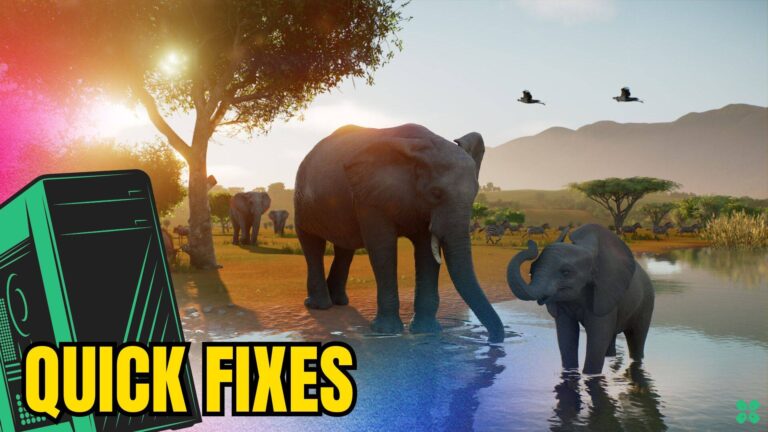 Artwork of PlanetZoo2 and its fix of crashing by TCG